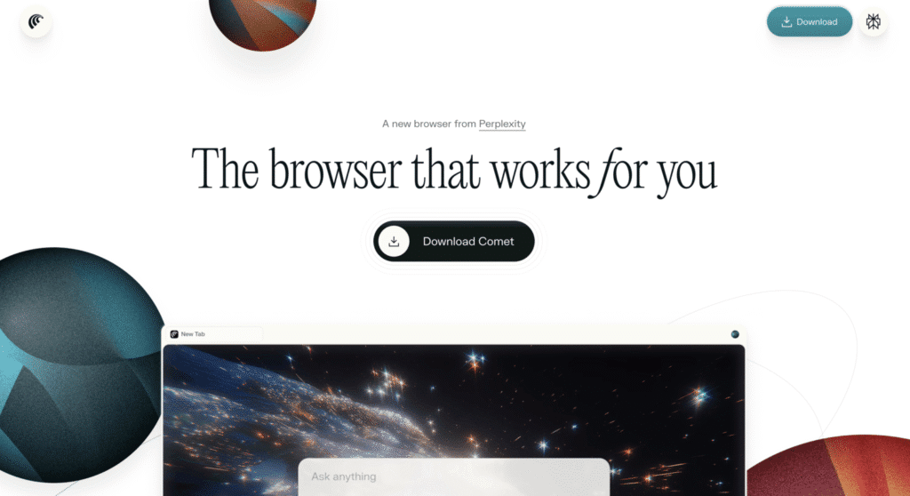 Introduction To Perplexity Comet