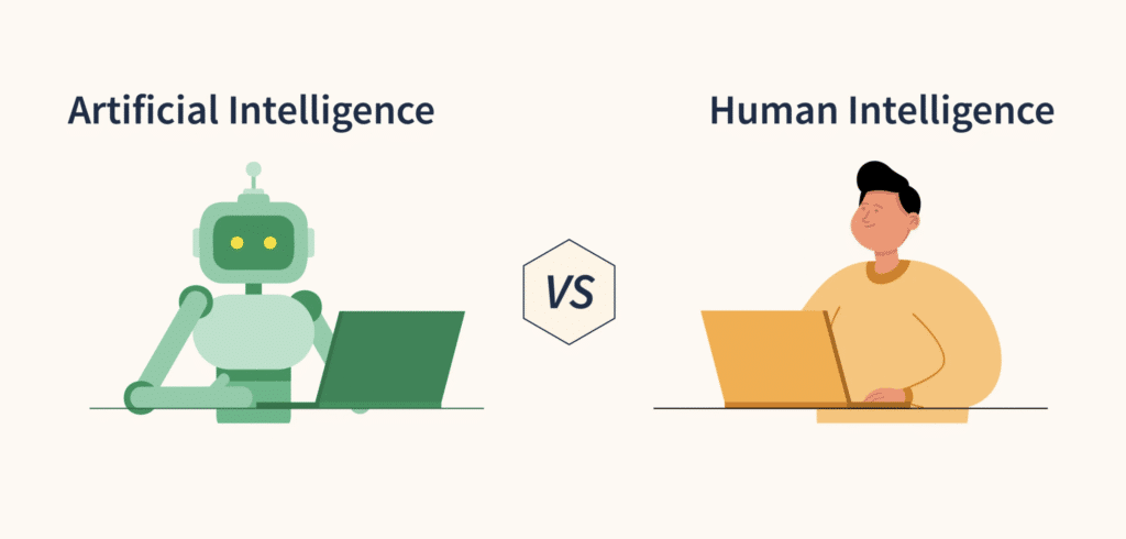 AI Vs. Human Intelligence: Overview & Special Aspects